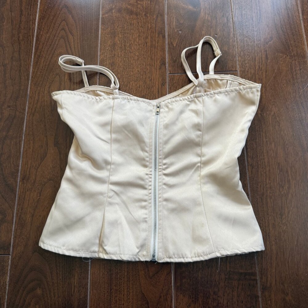 Pretty Liittle Thing Set - Satin Corset & Long Skirt - Picture 2 of 6